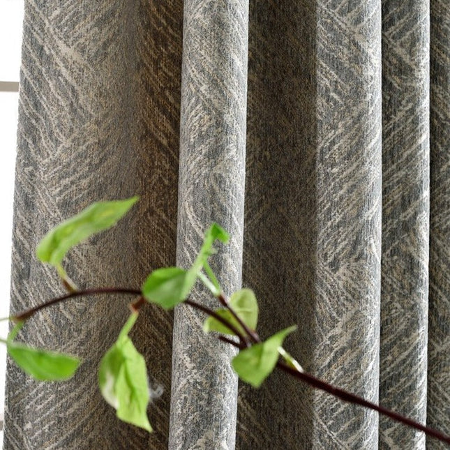 Tenda oscurante moderna tessuto testurizzato