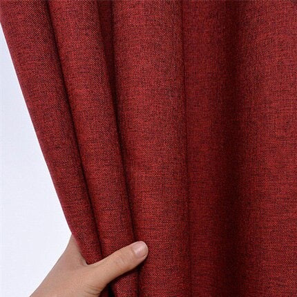 Tenda oscurante classica colore rosso