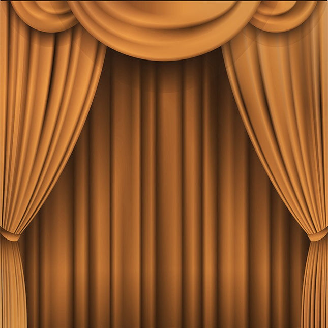 Tenda rossa stile sipario teatrale
