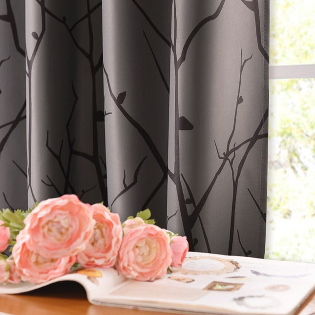 Tenda moderna con motivo rami