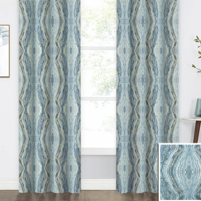 Tenda con fantasia astratta effetto marmo