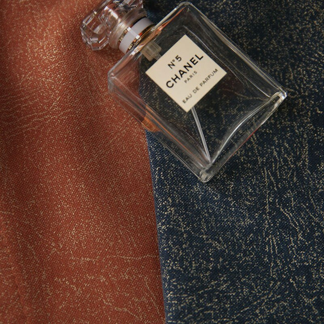 Tenda Oscurante Blu Scuro Marmorizzata