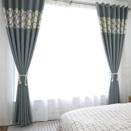 Tenda Oscurante Design Geometrico Bicolore