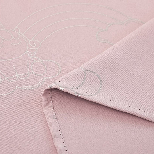 Tenda Cameretta Rosa con Unicorno Argentato