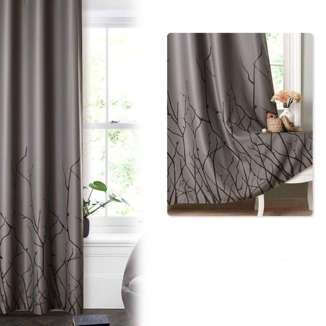 Tenda moderna con motivo rami