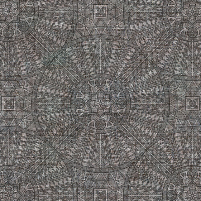 Tenda oscurante con stampa mandala vintage
