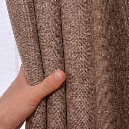 Tenda oscurante termica color caffè