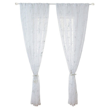 Tenda leggera effetto marmo dorato