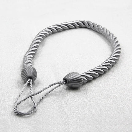 Fermitenda decorativo a corda intrecciata