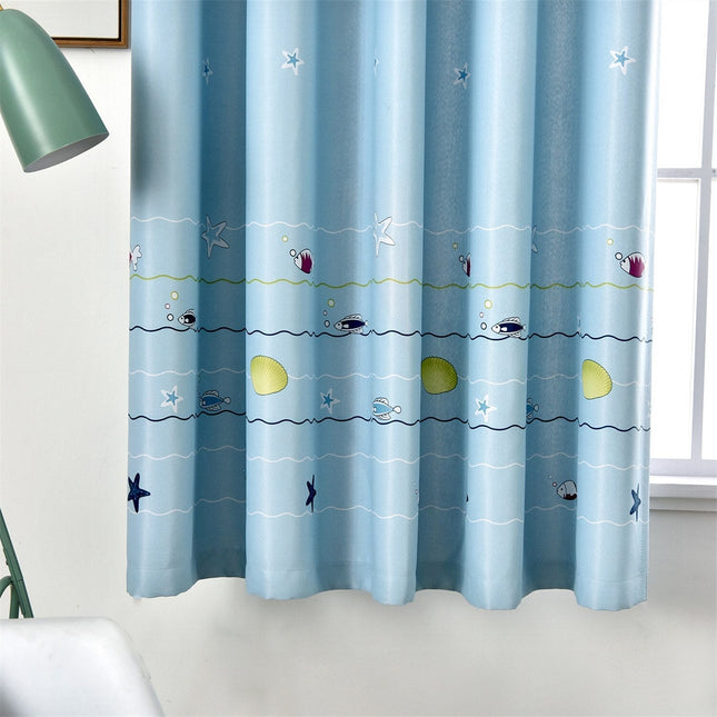 Tenda per cameretta con pesciolini colorati
