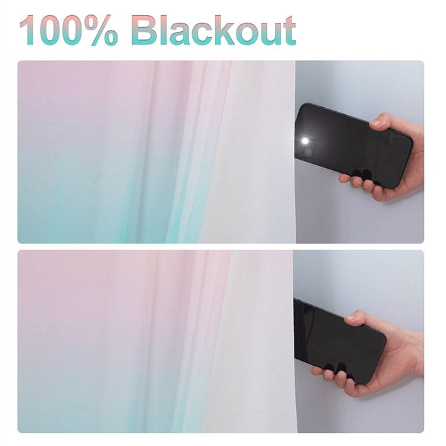 Tenda oscurante con effetto sfumato