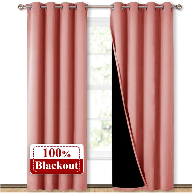 Tenda oscurante termica color salmone