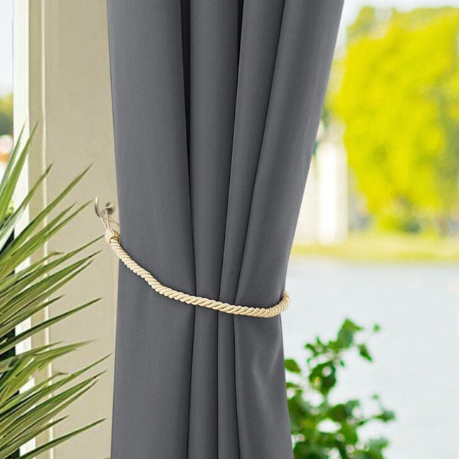 Tenda da esterno impermeabile con occhielli