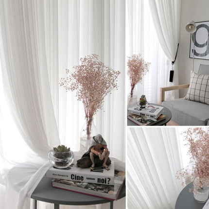 Tenda Trasparente in Tessuto Bianco