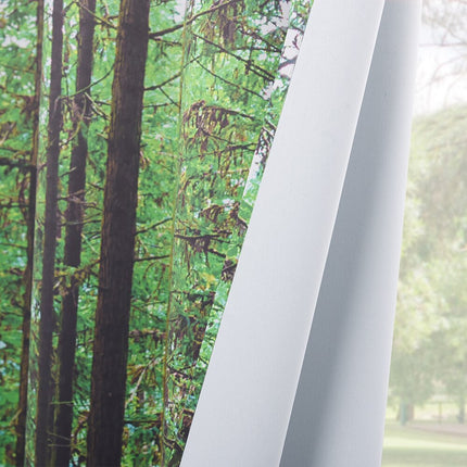 Tenda da balcone con stampa foresta