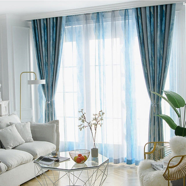 Tenda voile con motivo linee ondulate