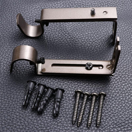 Coppia supporti per bastone da tenda