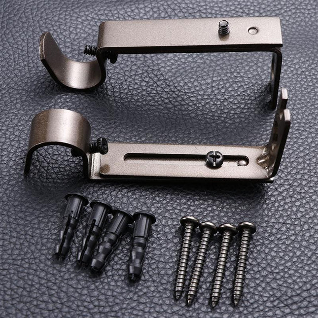 Coppia supporti per bastone da tenda