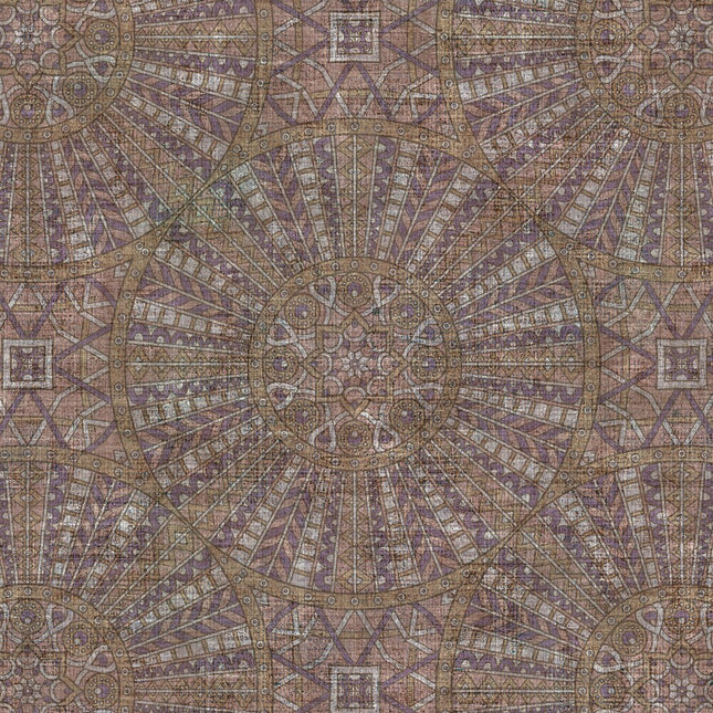 Tenda oscurante con stampa mandala vintage