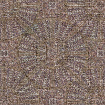 Tenda oscurante con stampa mandala vintage