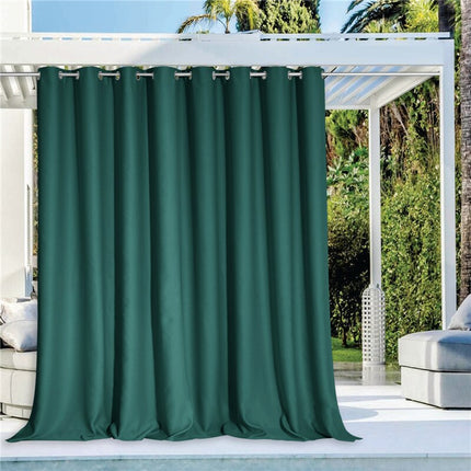 Tenda da esterno verde petrolio impermeabile