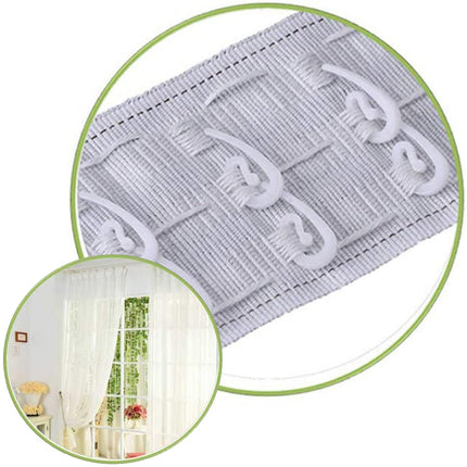 Ganci scorrevoli in plastica per binario