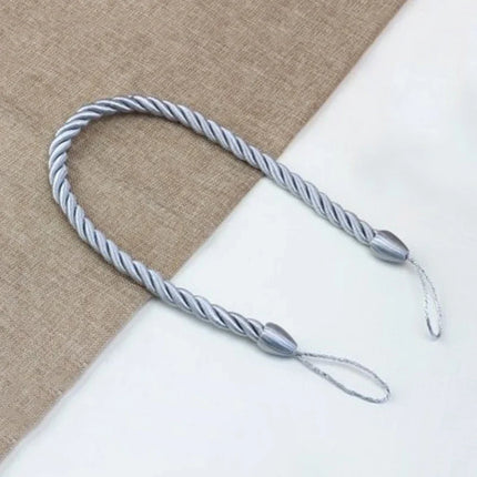 Fermitenda decorativo a corda intrecciata