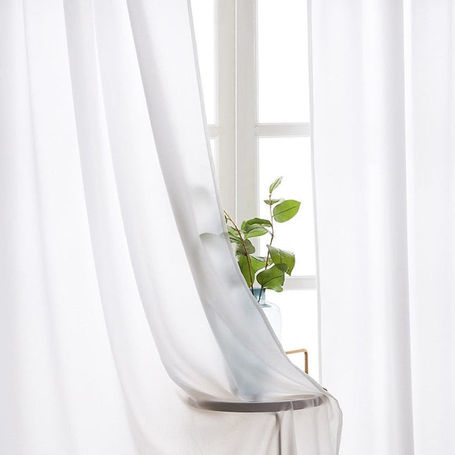 Tenda velata in tessuto semi-trasparente