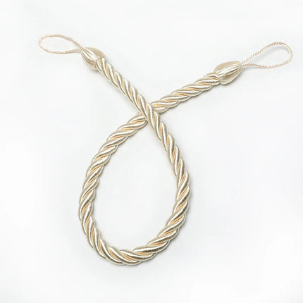 Fermitenda decorativo a corda intrecciata