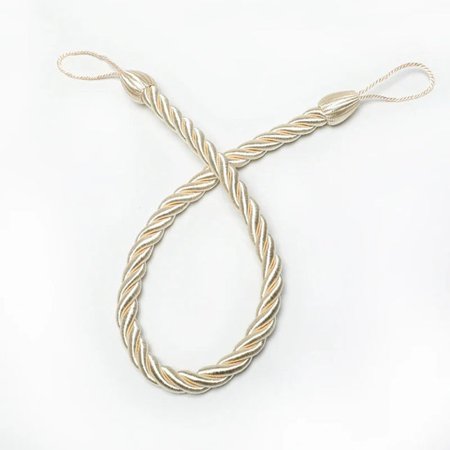 Fermitenda decorativo a corda intrecciata