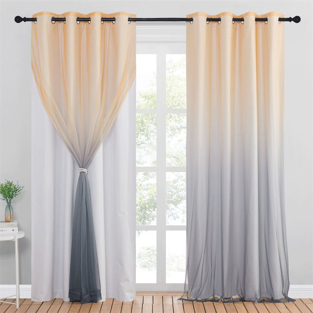 Tenda oscurante con effetto sfumato