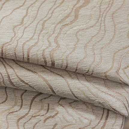 Tenda Oscurante Marrone Motivo Ondulato