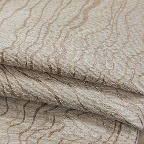 Tenda Oscurante Marrone Motivo Ondulato