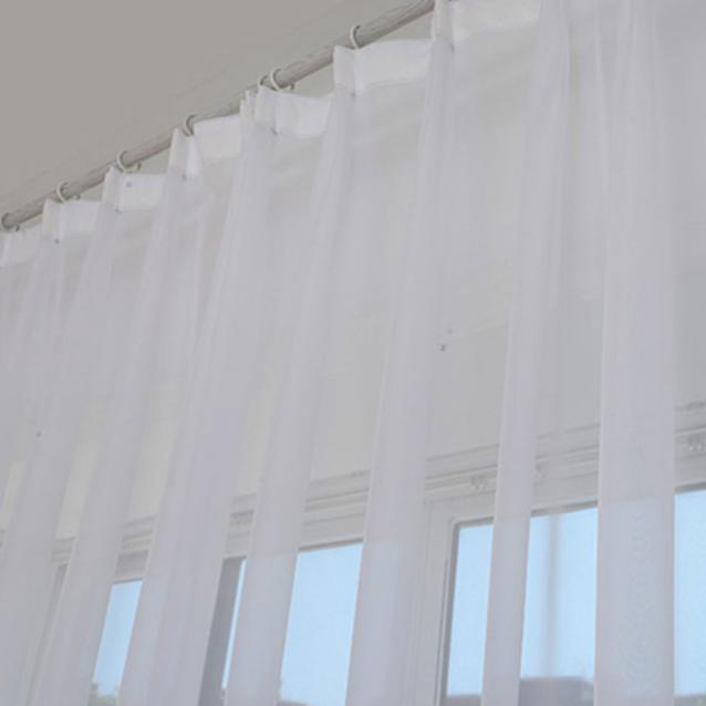 Tenda Velata Leggera Bianca Pura