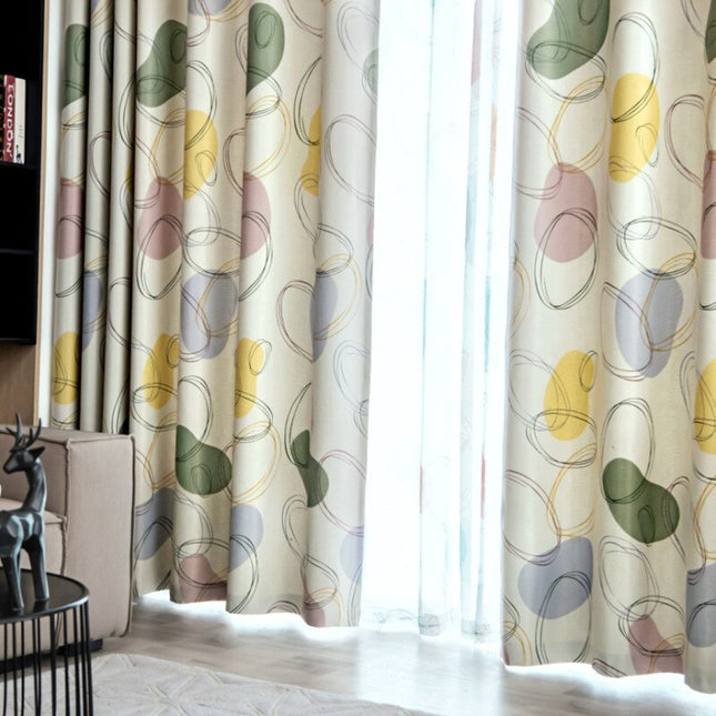 Tenda Design Moderno Verde e Lime