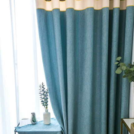 Tenda Design Moderno Bicolore Blu
