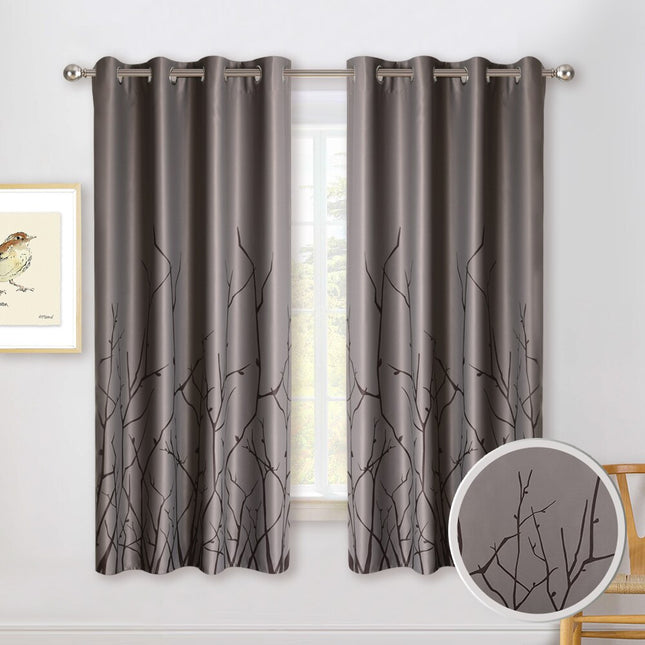 Tenda moderna con motivo rami