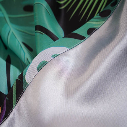 Tenda oscurante stile giungla tropicale