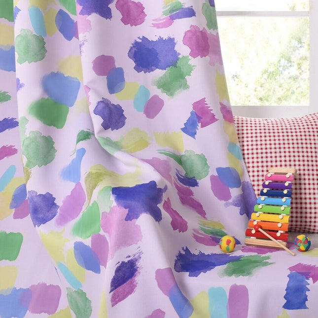 Tenda bambini fantasia acquerello astratta