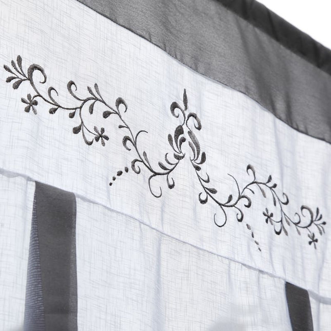 Tenda a vetro regolabile per cucina