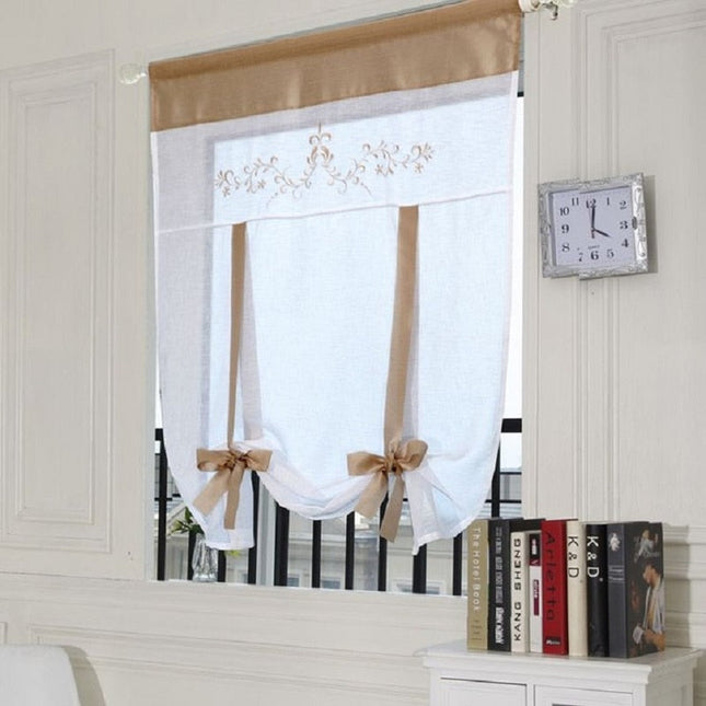 Tenda a vetro regolabile per cucina