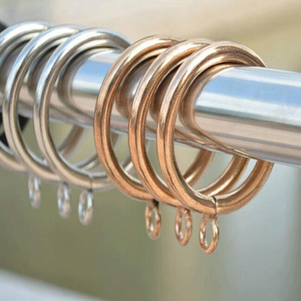 Anelli per tende in metallo bronzato