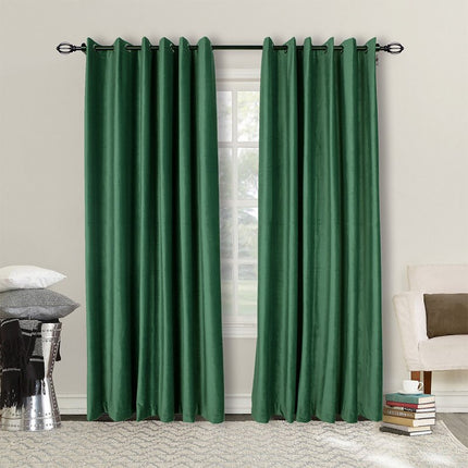 Tenda oscurante spessa verde pino