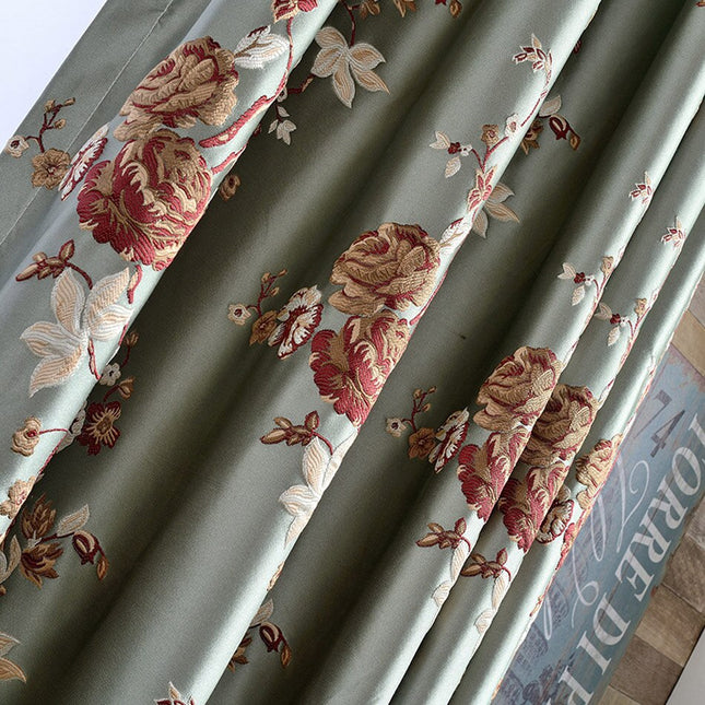 Tenda Oscurante con Stampa Floreale Vintage