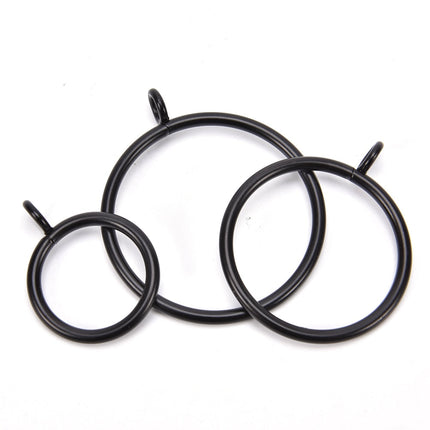 Set anelli con ganci per tende