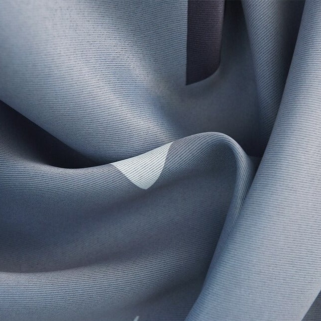 Tenda moderna con fantasia a triangoli