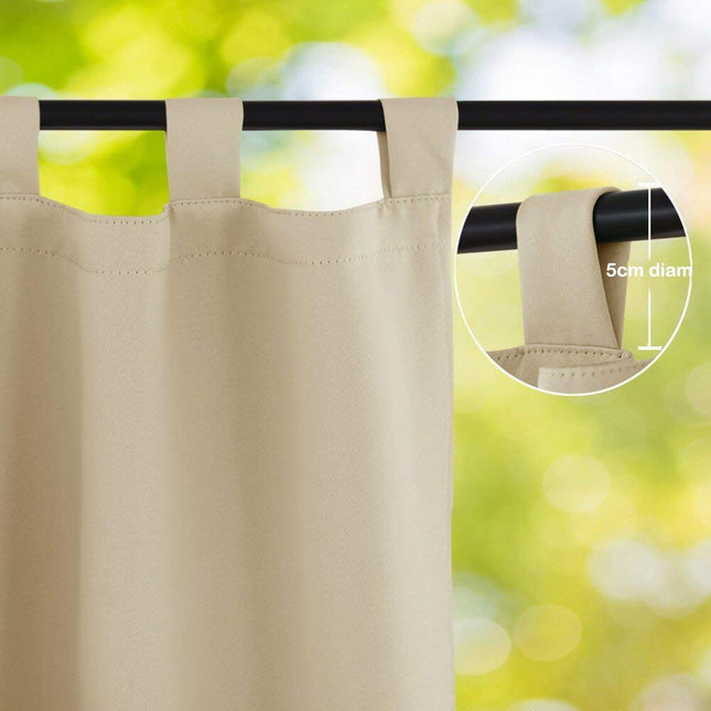 Tenda per Veranda Impermeabile Beige