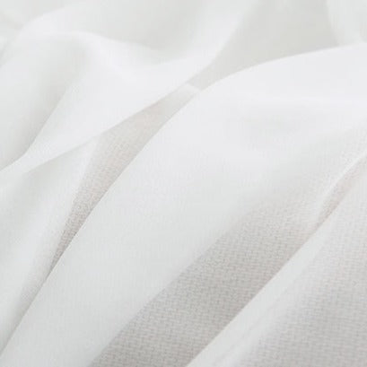 Tenda Trasparente in Tessuto Bianco