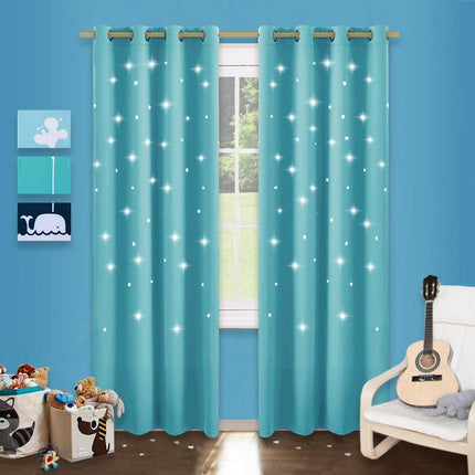 Tenda oscurante per cameretta notte stellata