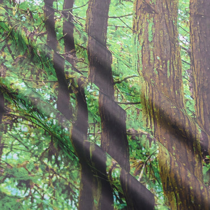 Tenda da balcone con stampa foresta